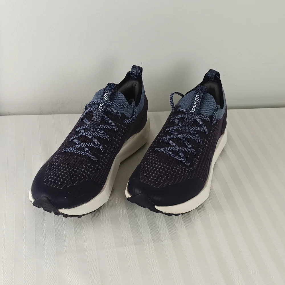 Allbirds Women's Blue And Gray Sneakers Size 11 - Picture 1 of 4